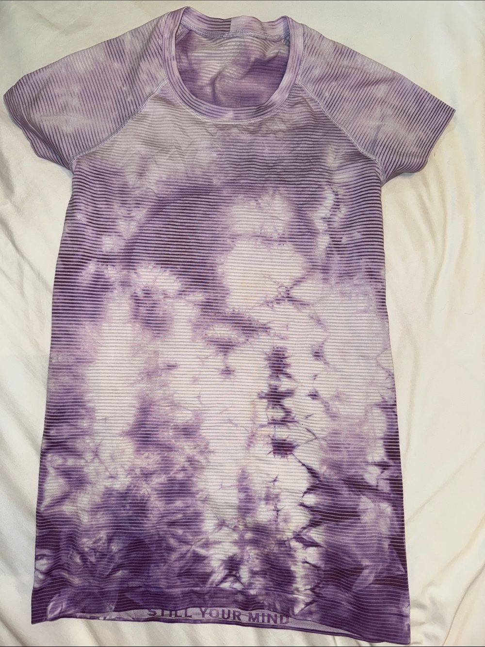 lululemon Purple Tie-Dye swiftly tech